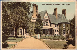 Luton. Wardown Park - Mansion, 1938