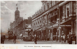 Manchester. Palace Theater, 1916