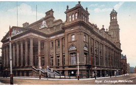 Manchester. Royal Exchange, 1915