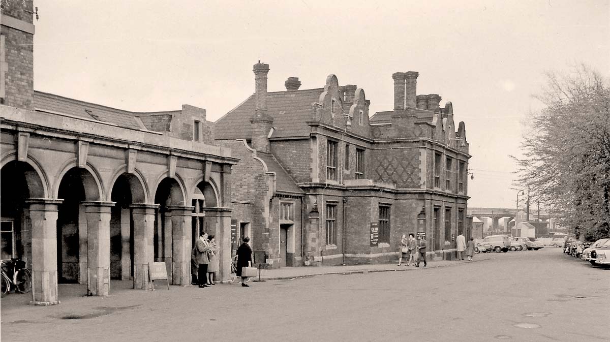 Milton Keynes. Bletchley Railway Station, 1962