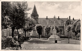 Milton Keynes. Wolverton - War Memorial and Congregational Church