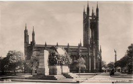 Newcastle upon Tyne. Renwick War Memorial 1914-1918, St Thomas Church, 1942