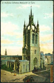 Newcastle upon Tyne. St Nicholas Cathedral, Tower with Clock