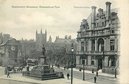 Newcastle upon Tyne. Stephenson's Monument