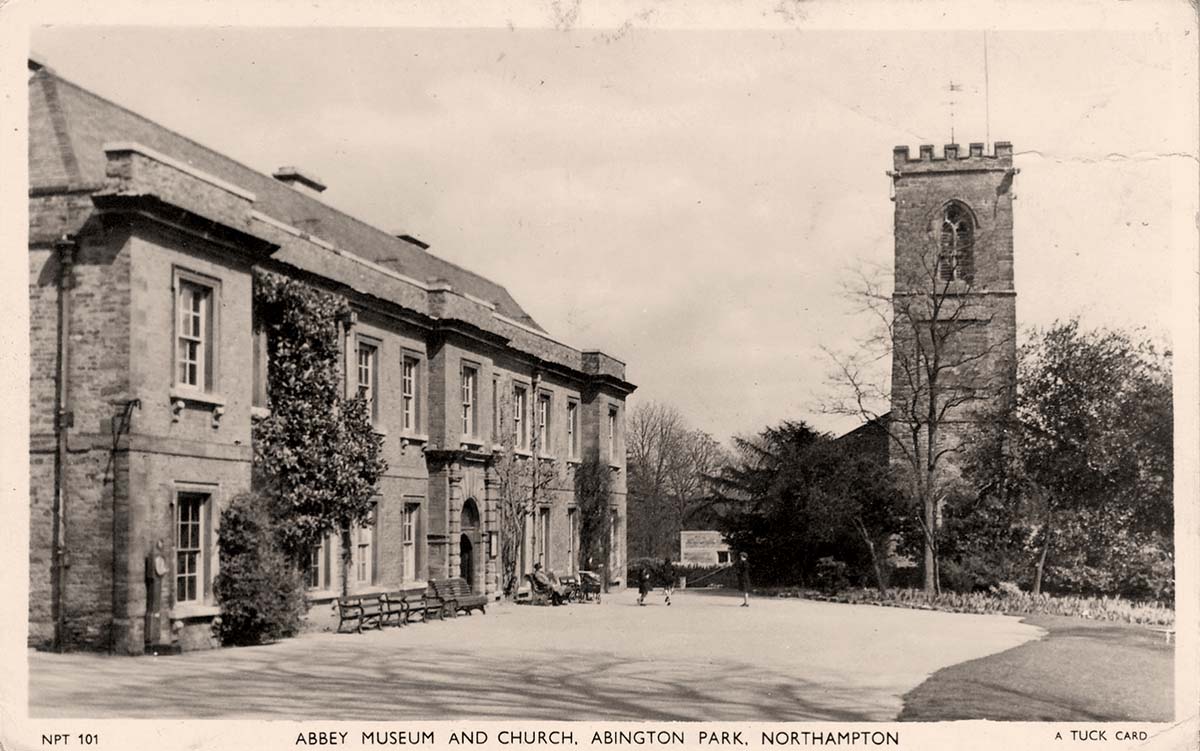 Northampton. Abington Park - Abbey Museum and Church