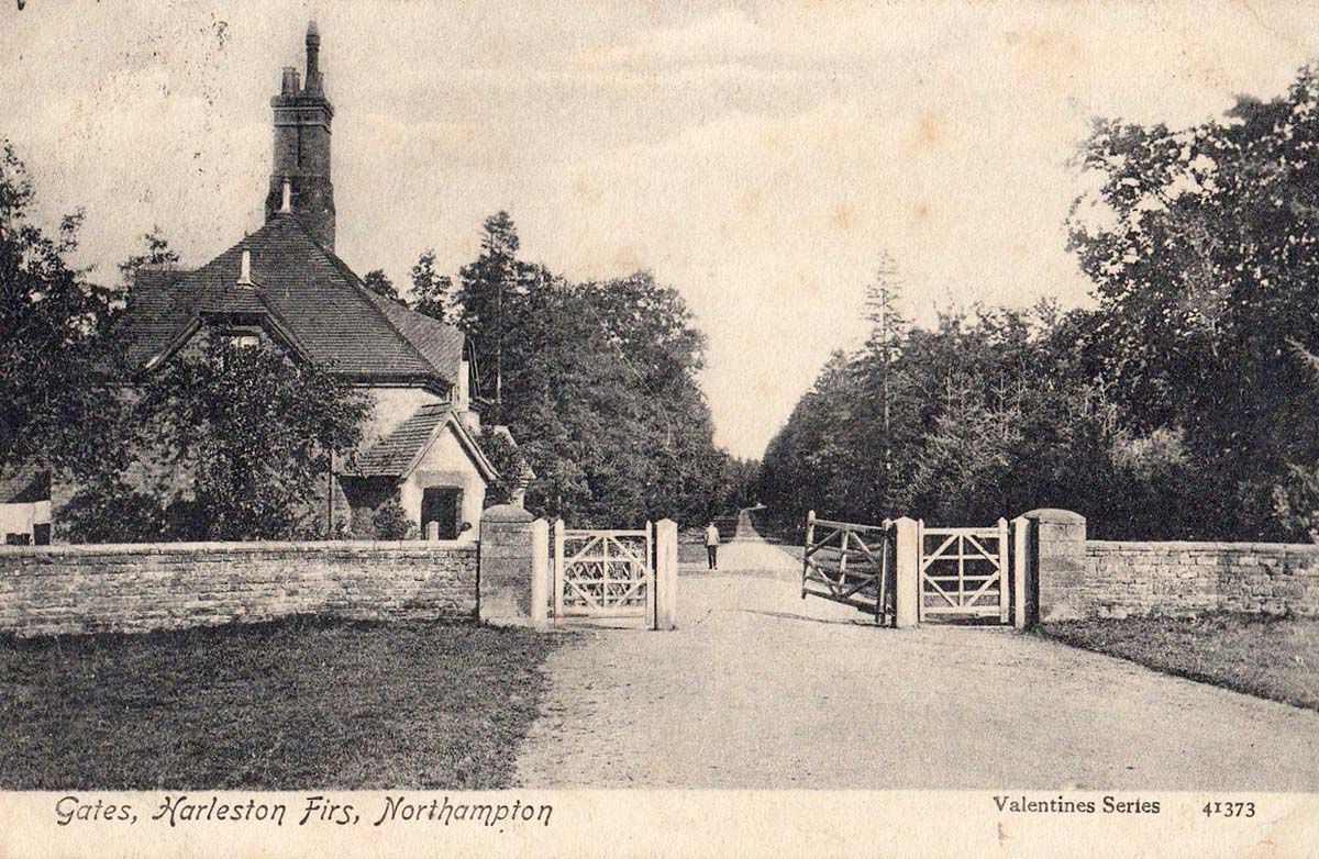 Northampton. Gates Harlestone Firs, 1906