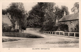 Northampton. Old Village Dallington, now a suburb