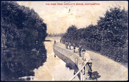 Northampton. River from Westley's Bridge