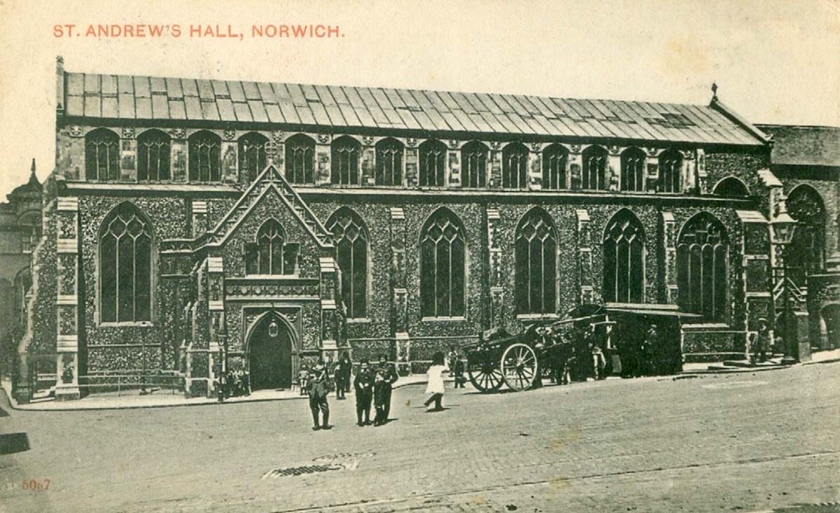 Norwich. St Andrew's Hall, 1908