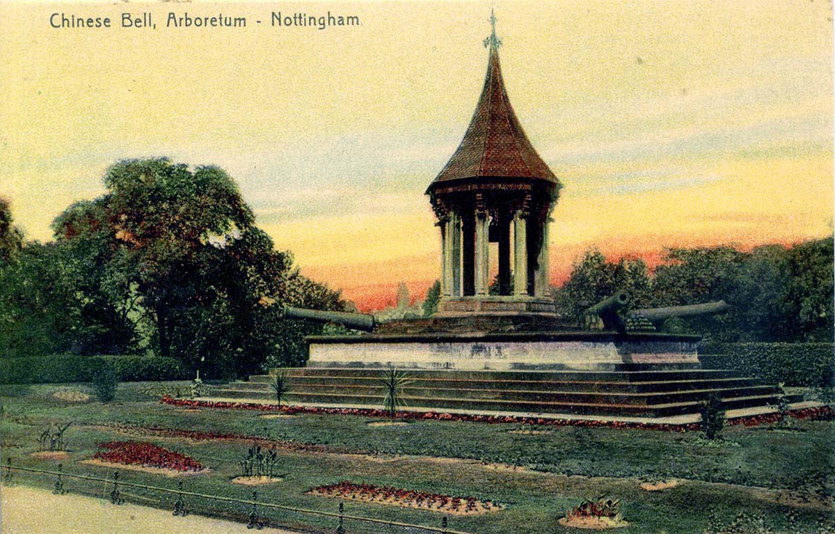 Nottingham. Arboretum, Chinese Bell, 1905