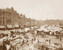 Nottingham. Market Place, circa 1890's