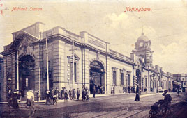 Nottingham. Midland Station