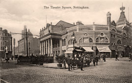 Nottingham. Theatre Square