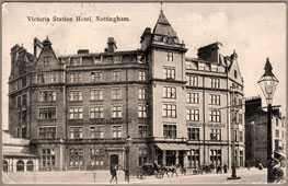 Nottingham. Victoria Station Hotel, 1906