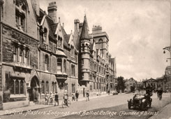 Oxford. Balliol College and Masters' Lodgings
