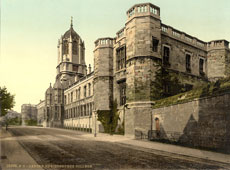 Oxford. Christ Church College, 1890