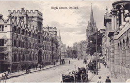 Oxford. High Street, 1914