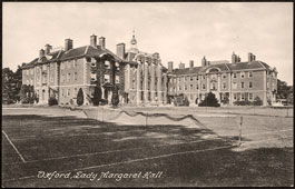 Oxford. Lady Margaret Hall, pioneering Oxford University college