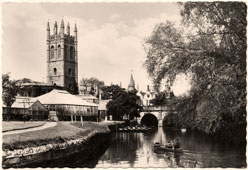 Oxford. Magdalen College and Bridge