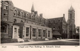 Oxford. St Edward's School, Chapel and Main Building