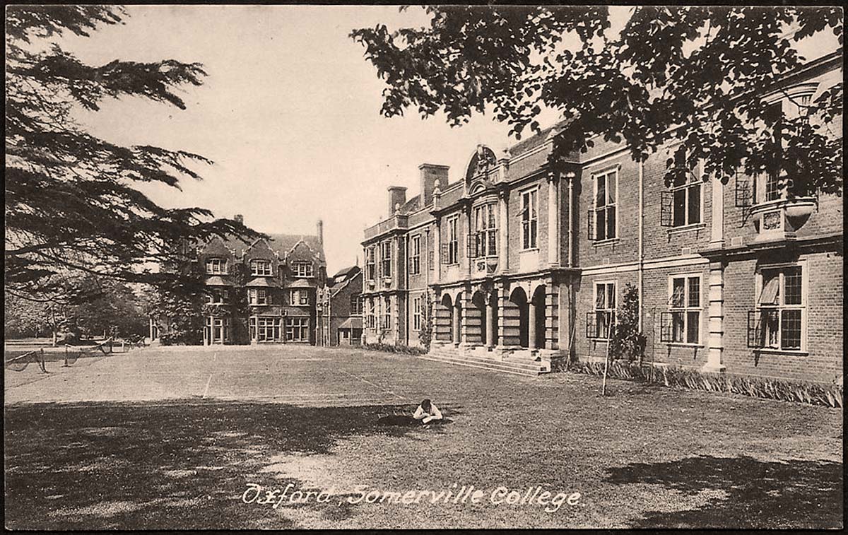 Oxford. Somerville College, 1930s