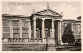 Oxford. University Galleries, 1930