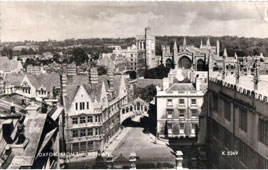 Oxford. View from Sheldonian, 1963