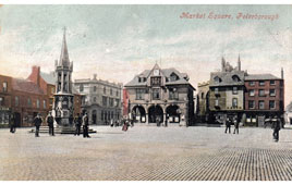 Peterborough. Market Square, 1905