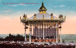 Southend-on-Sea. Bandstand on Cliffs, 1916