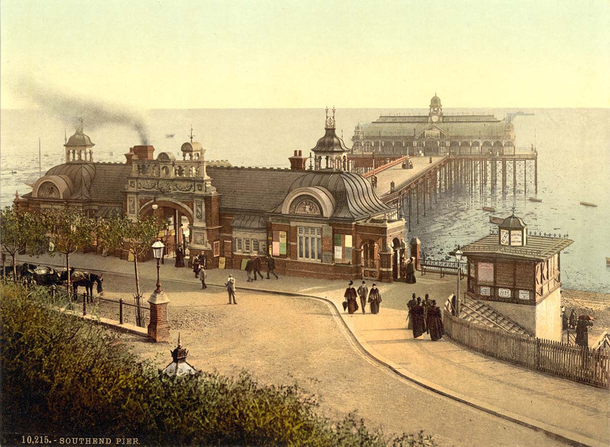 Southend-on-Sea. Pier, 1890