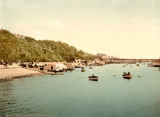 Southend-on-Sea. Pier and bathing place, looking East, 1890