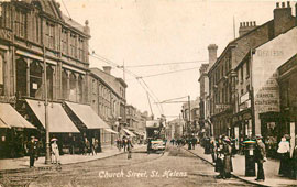 Saint Helens. Church Street