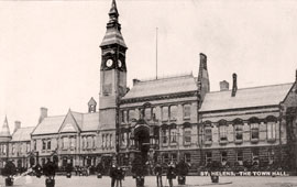 Saint Helens. Town Hall, between 1900 and 1910