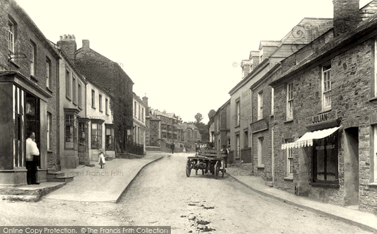 Wadebridge. Molesworth Street, 1903