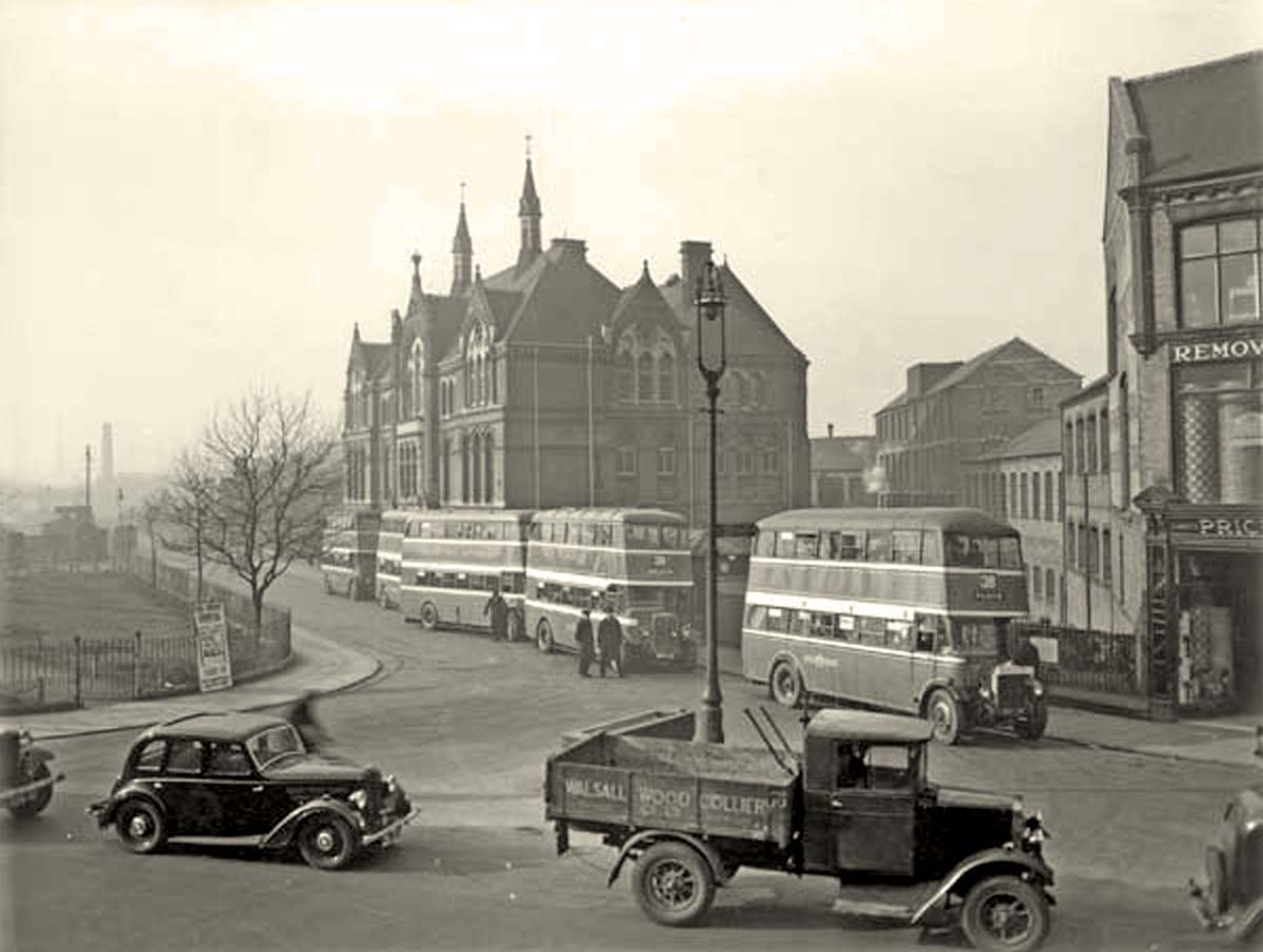 Walsall. Bradford Place, 1935