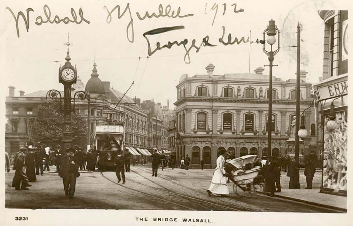 Walsall. The Bridge, 1912