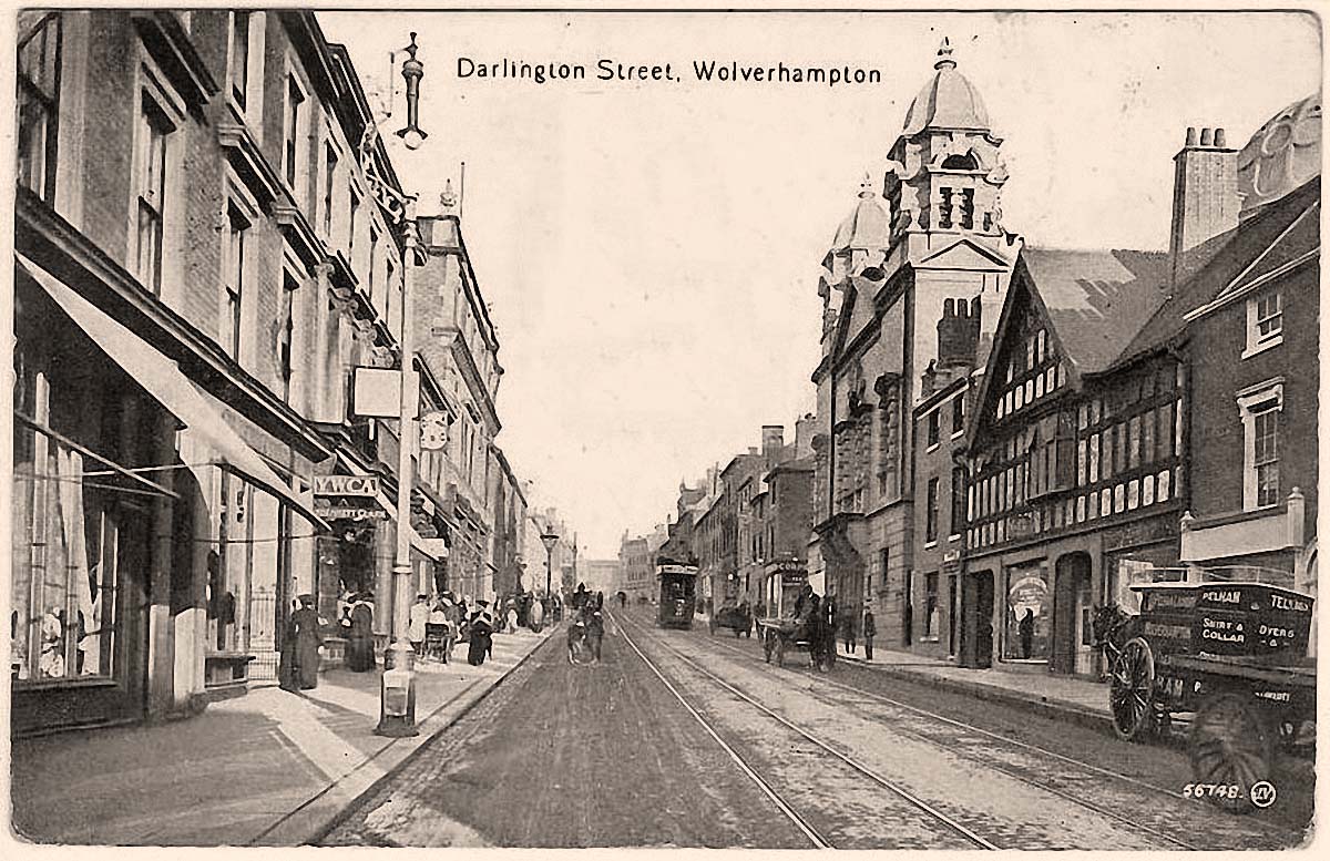 Wolverhampton. Darlington Street, 1918