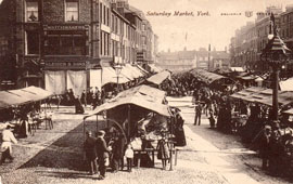 York. Saturday Market, 1908