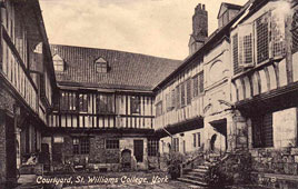 York. St Williams College, Courtyard, 1910s