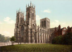 York. York Minster, 1890