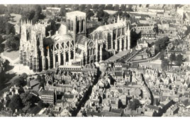 York. York Minster, Aerial View