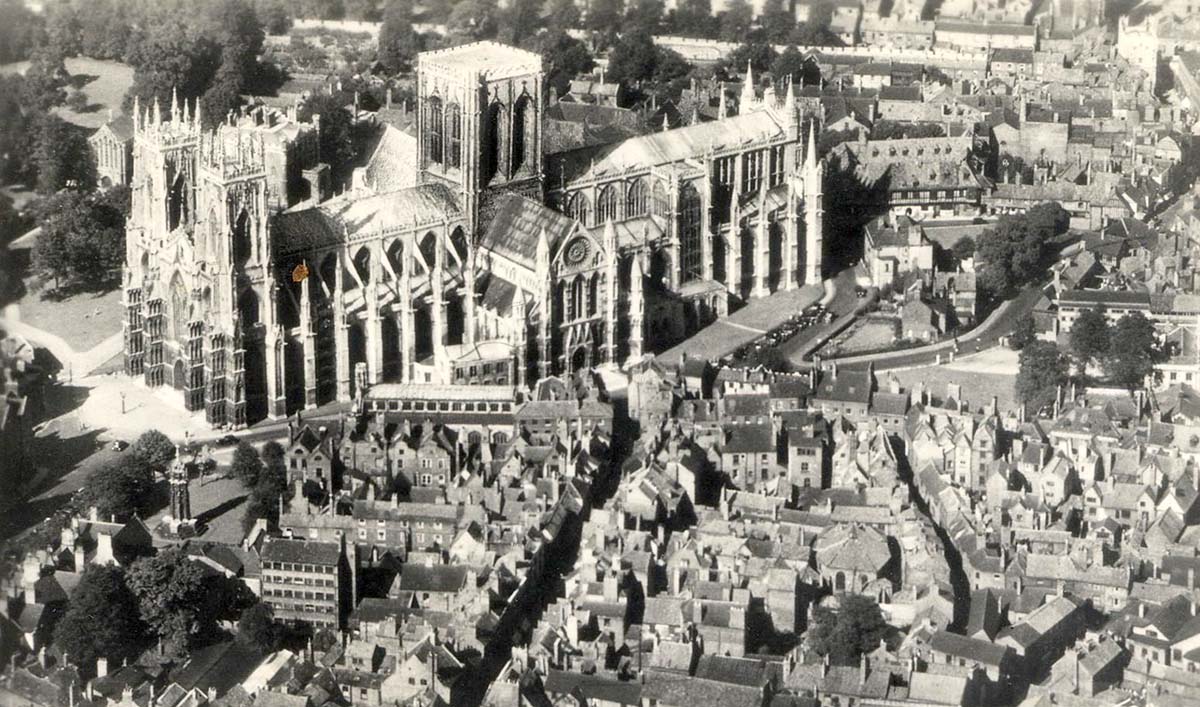 York. York Minster, Aerial View