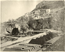 Gibraltar. At the foot of the Gibraltar rock, 1900