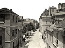 Gibraltar. Main street, 1870