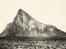Gibraltar. Northern part, 1850