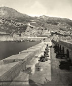 Gibraltar. The old pier, 1890