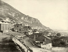 Gibraltar. View to the south, 1850