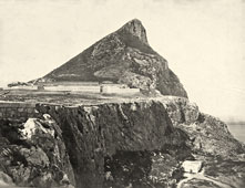Gibraltar. Windmill Hill, 1850