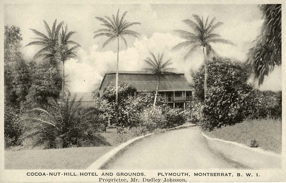 Plymouth. Cocoa-nut-Hill, Hotel and Grounds