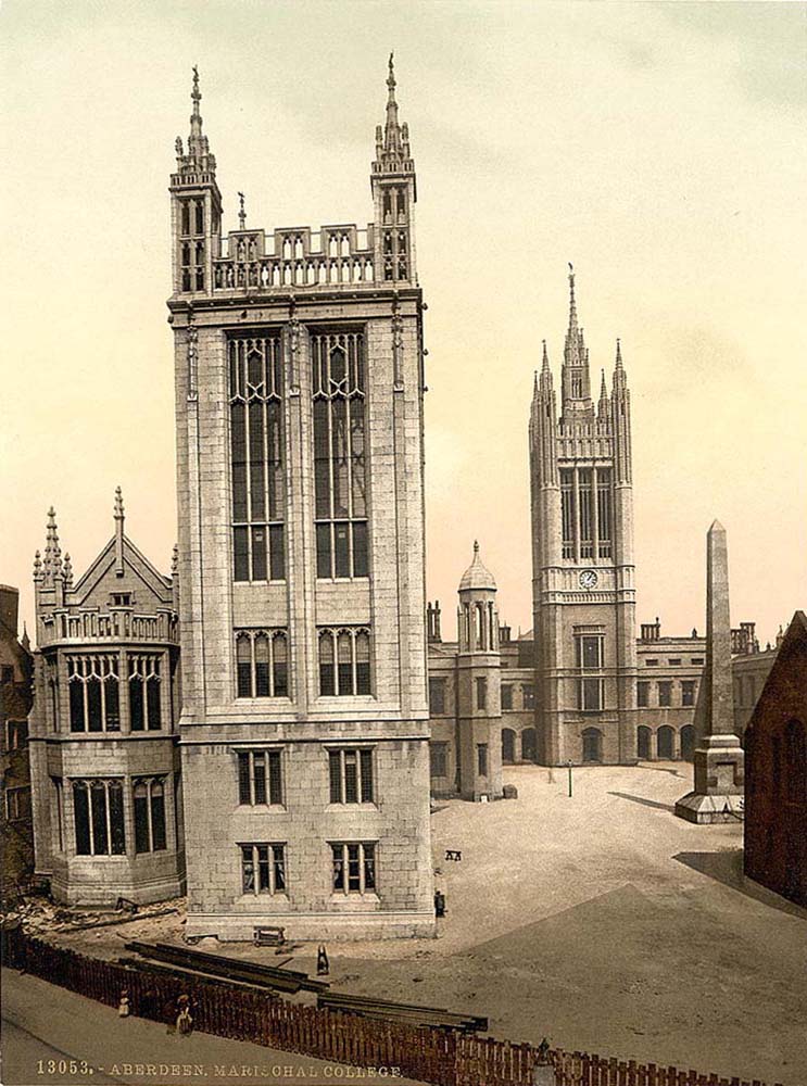 Aberdeen. Marischal College, circa 1890